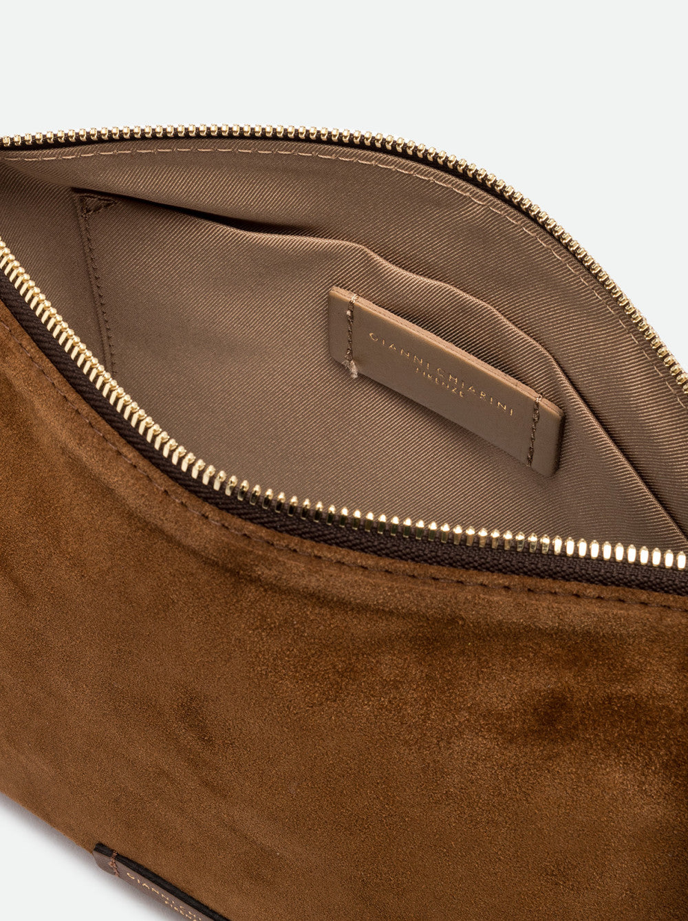 Gianni Chiarini Borsa NORA POUCH BS 10225 CM-PL Cognac Rig