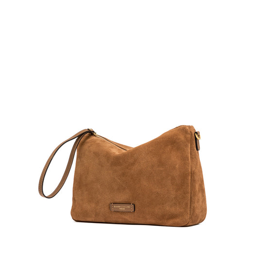 Gianni Chiarini Borsa NORA POUCH  BS 10225 CM-PL Caramel