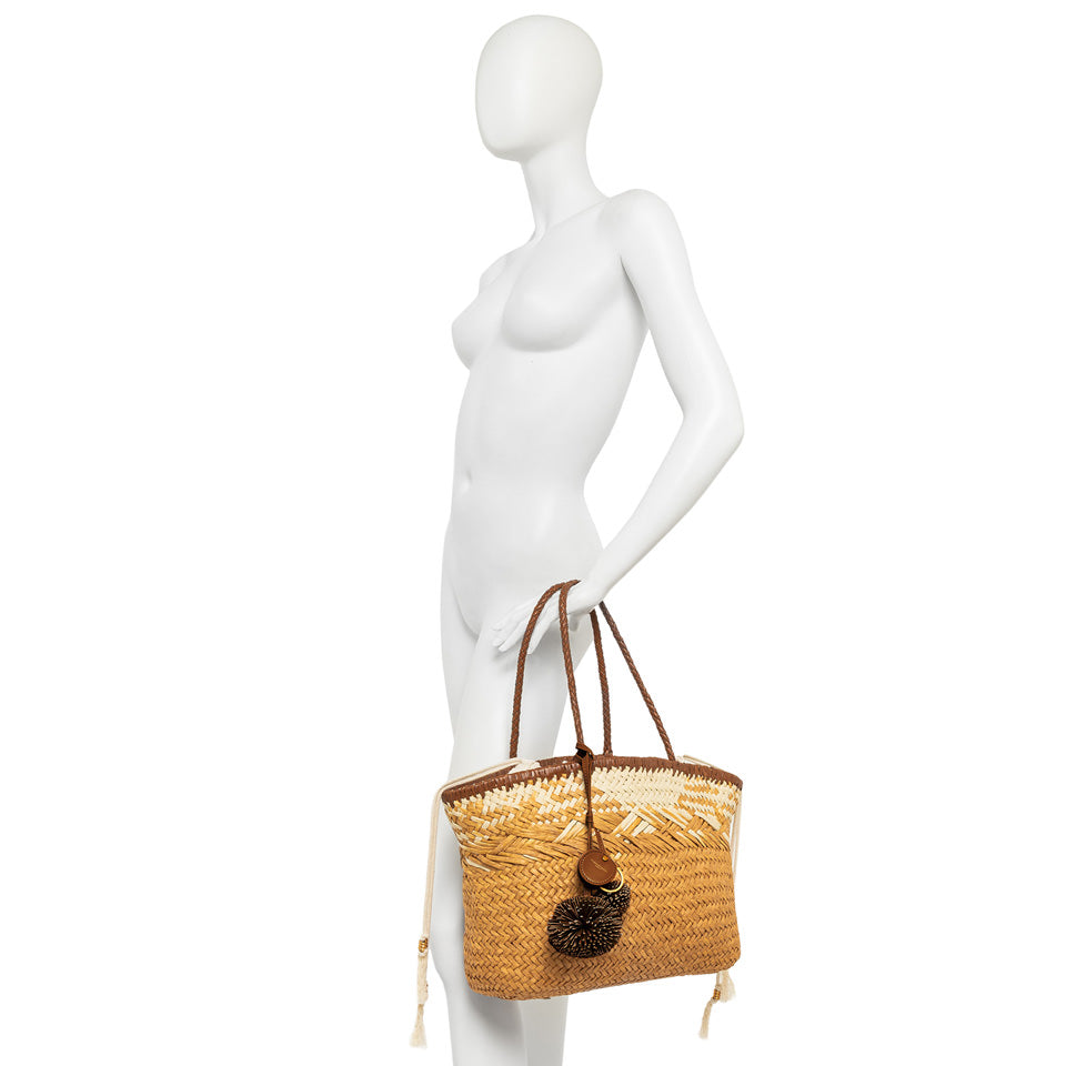 Gianni Chiarini Borsa PALOMA BS 11312 COMM STRAWINT Naturale