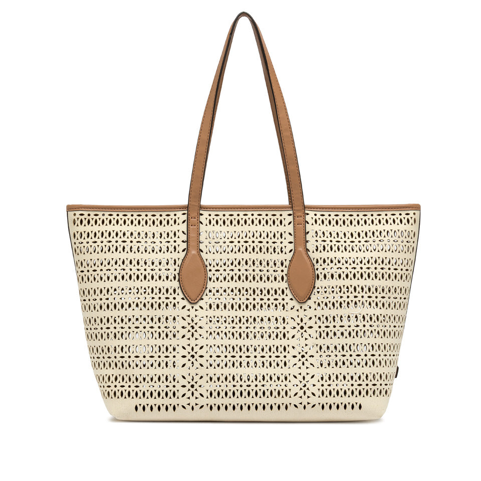 Gianni Chiarini Borsa MASHUP BS 11507 COMM CNVLS Panna Corda Clay