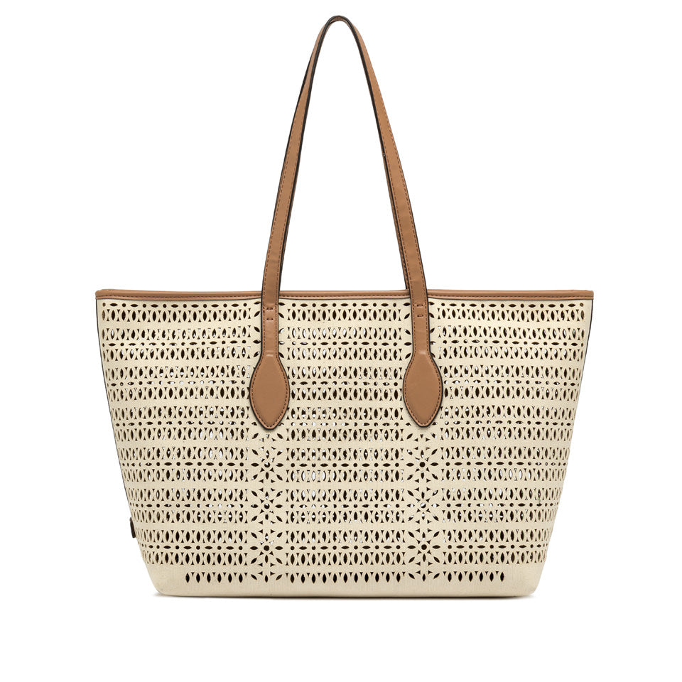 Gianni Chiarini Borsa MASHUP BS 11507 COMM CNVLS Panna Corda Clay