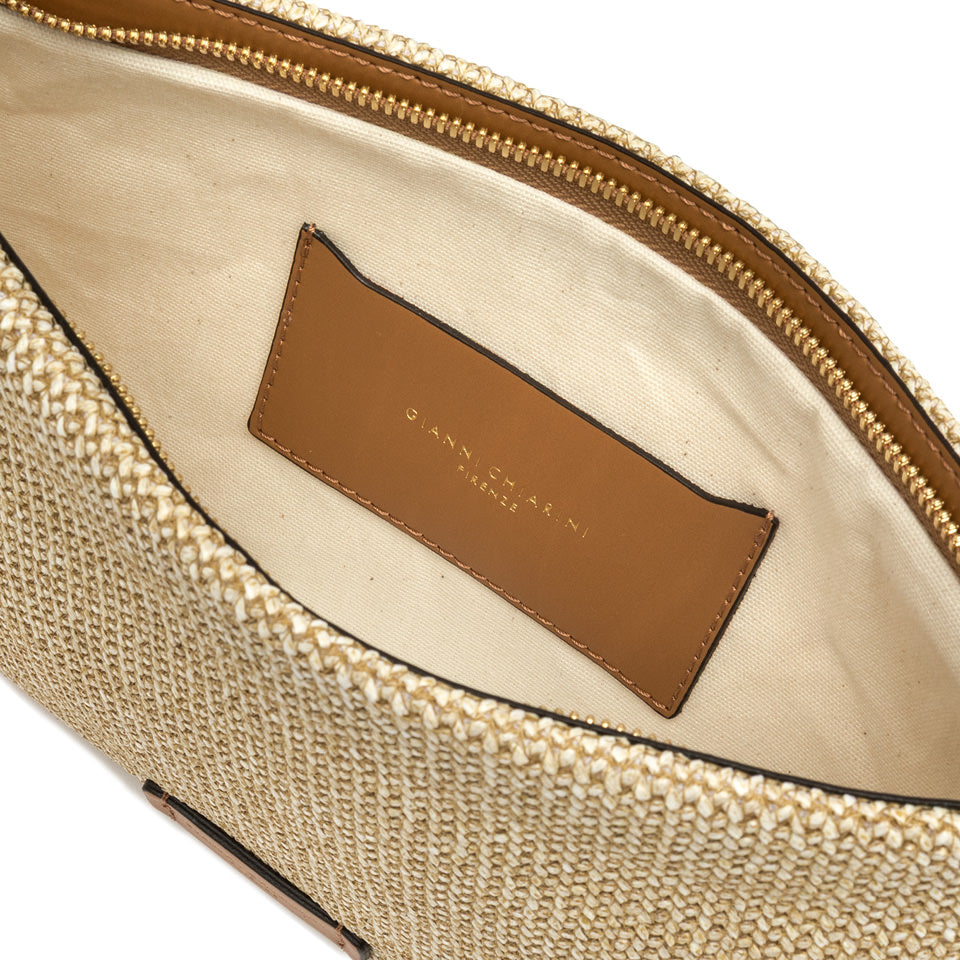 Gianni Chiarini Borsa HERMY BS 12155 COMM TWIST LS Naturale Cuoio