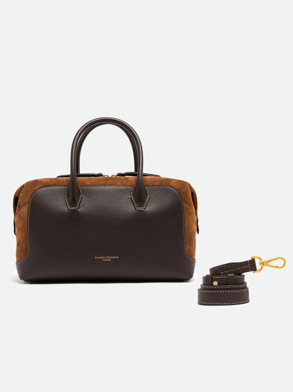 Gianni Chiarini Borsa GEMMA BS 12241/COMM GRN-CM Espresso Cognac
