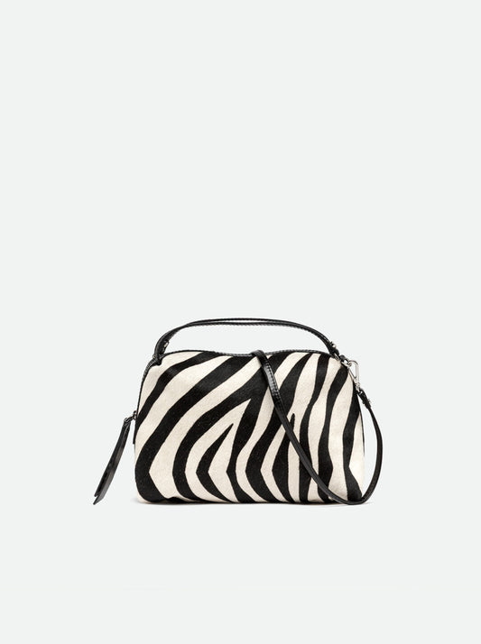 Gianni Chiarini Borsa ALIFA BS 12498 CAV-INT Zebra Bianco Nero