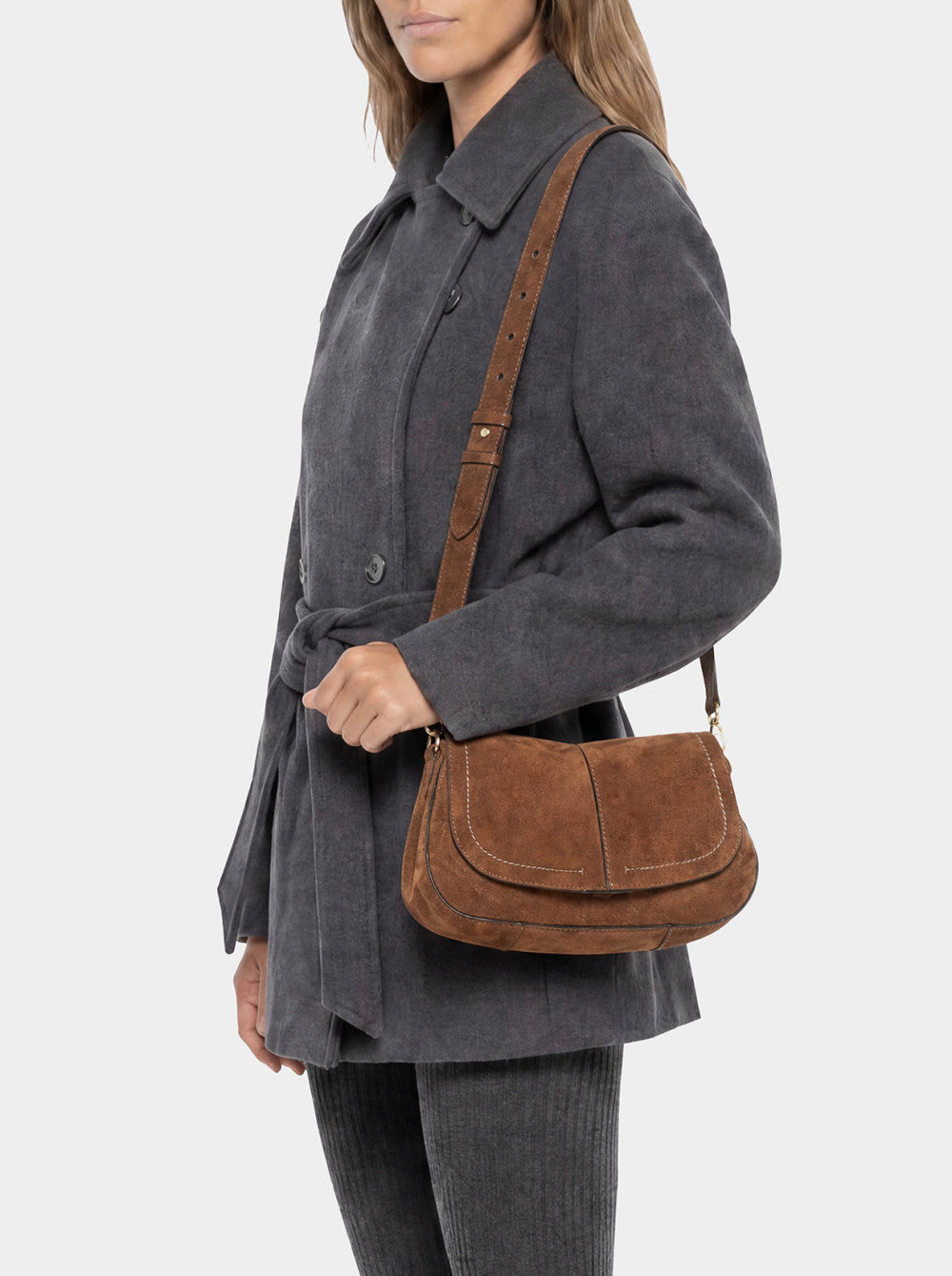 Gianni Chiarini Borsa HELENA ROUND BS 12618 CM-PL Cognac