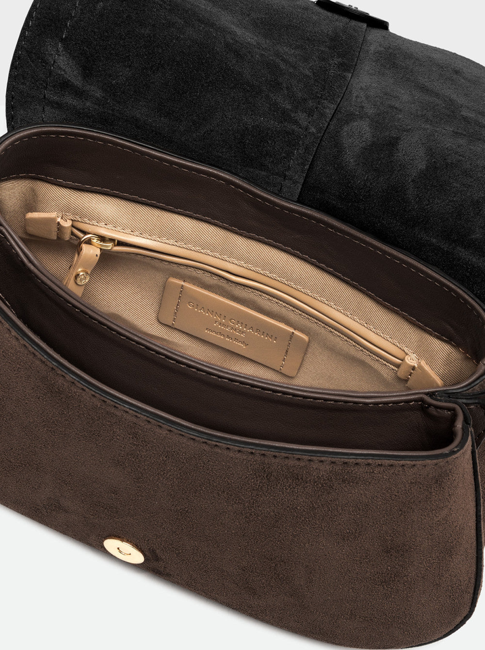 Gianni Chiarini Borsa HELENA ROUND BS 12618 CM-PL Moka