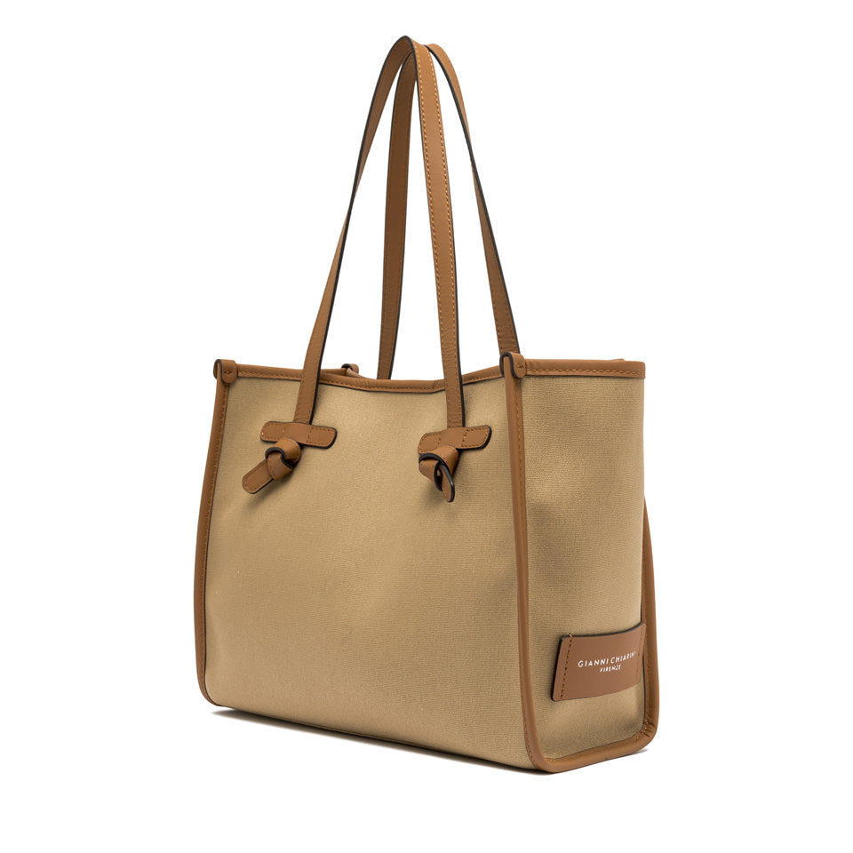 Gianni Chiarini Handbag MARCELLA BS 6849/COMM CNV-SE Rope Leather Caramel