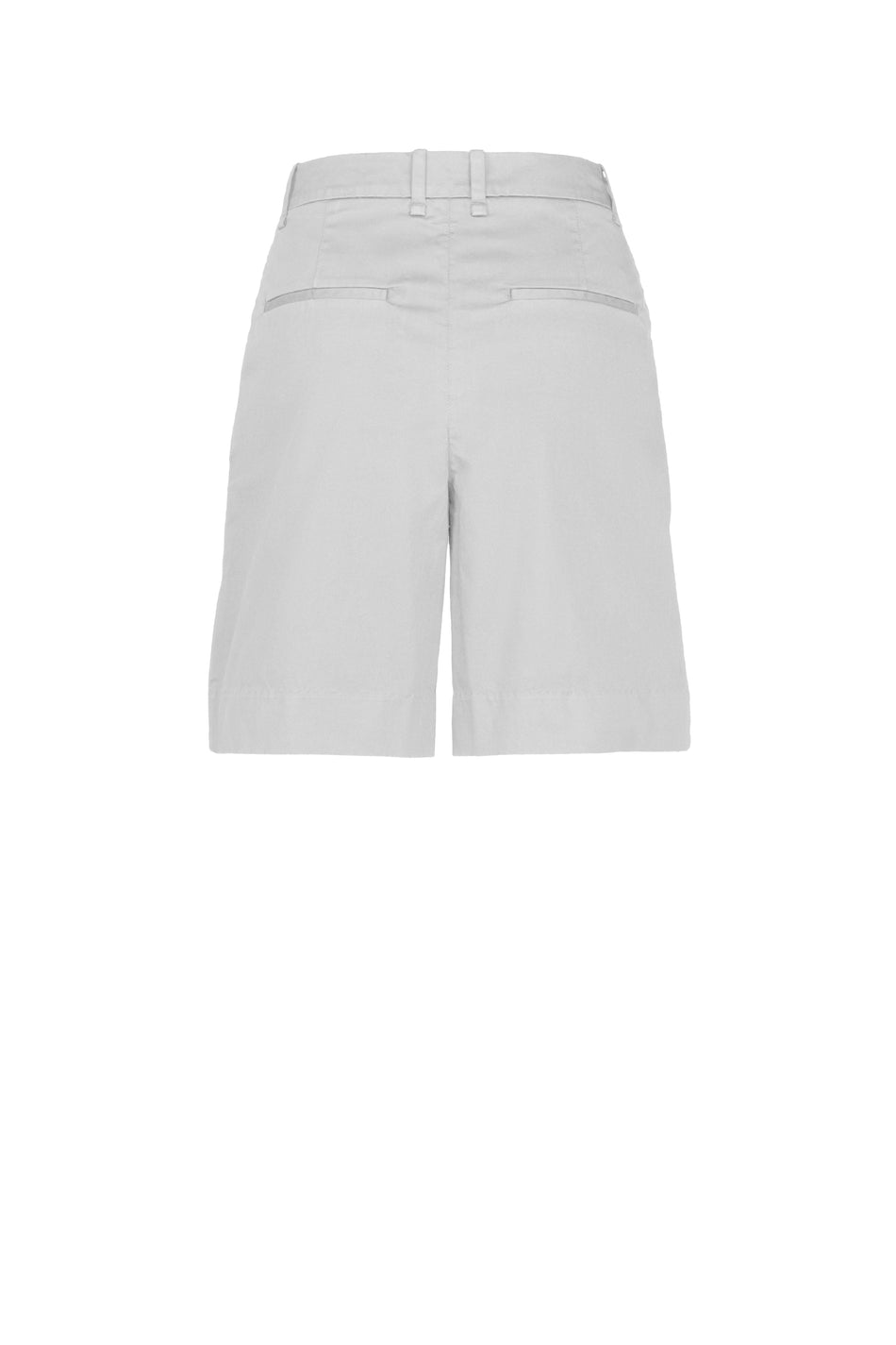 BOMBOOGIE Bermuda Donna wide leg in cotone stretch BWSUNTGSS6 Off White 01