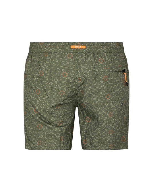 SUNS Men's Boxer CAPRI BIS BXS61004U BIS Liquid Olive