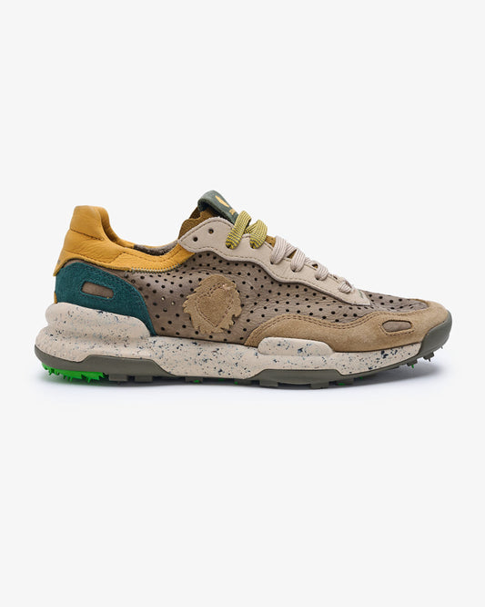 SATORISAN Sneakers Uomo CHACRONA LASER PREMIUM Loden Brown