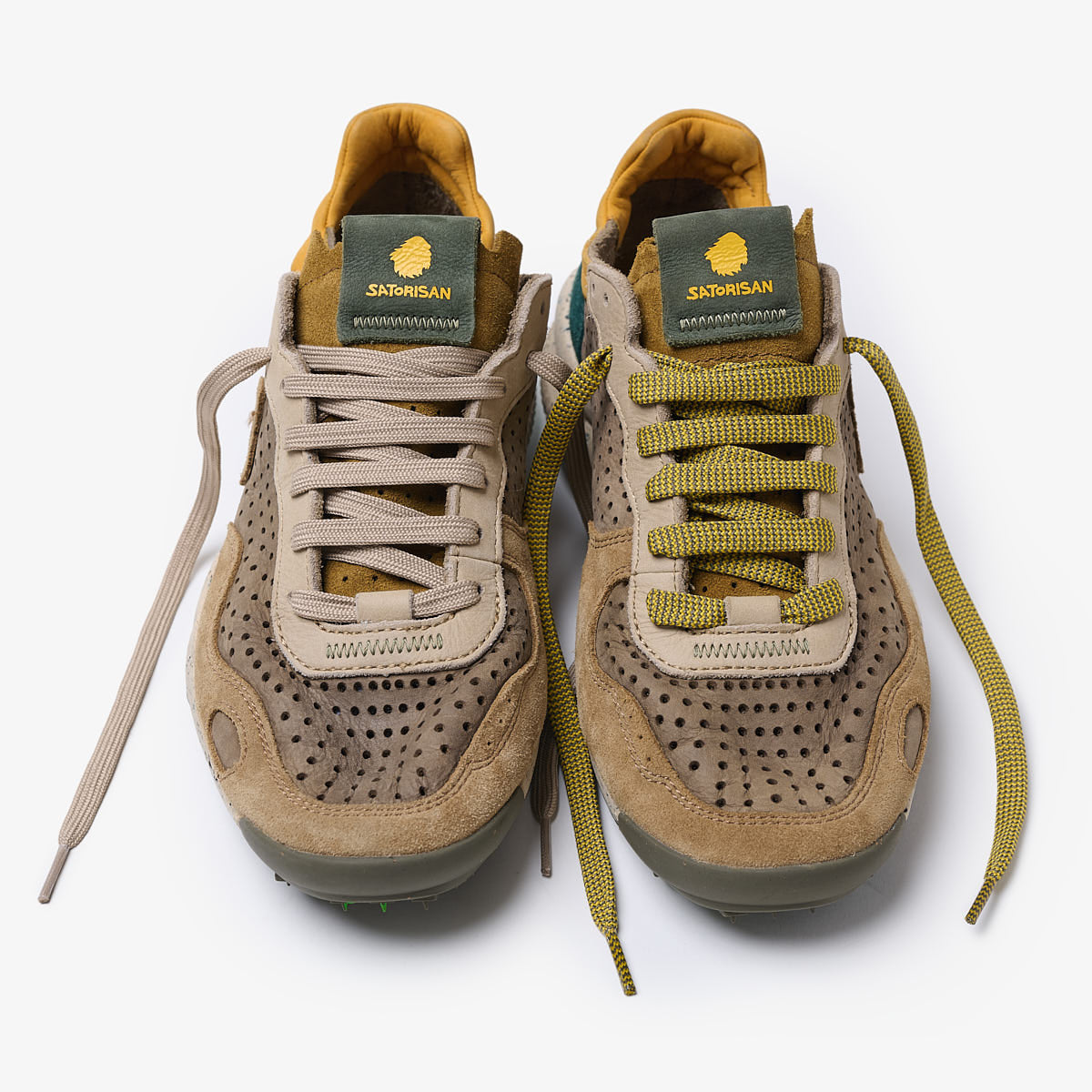 SATORISAN Sneakers Uomo CHACRONA LASER PREMIUM Loden Brown