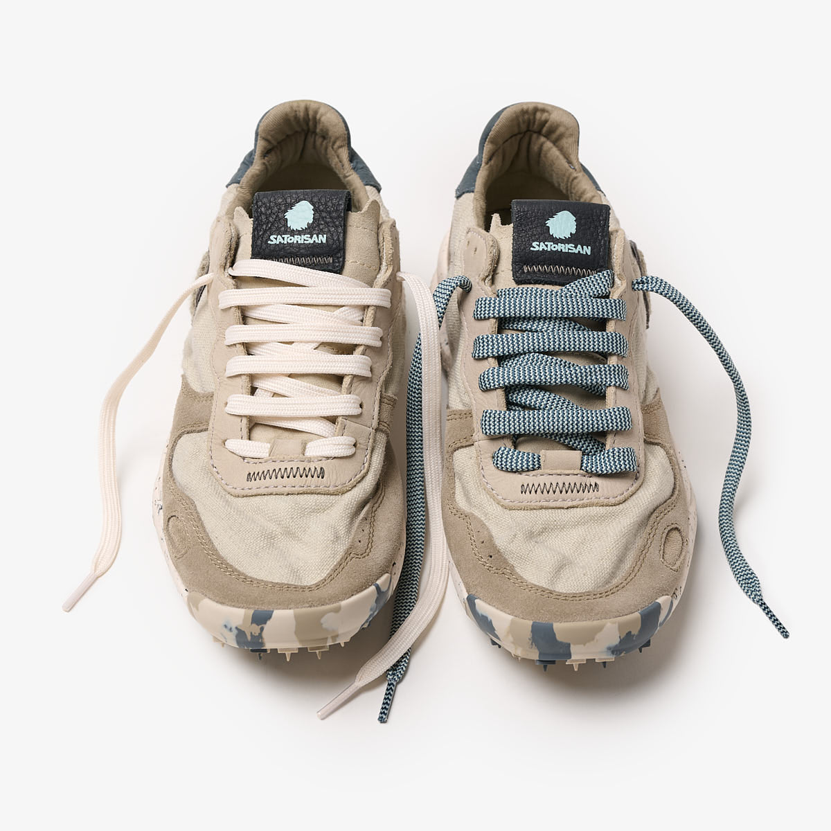 SATORISAN Sneakers Uomo CHACRONA LINEN Light Grey