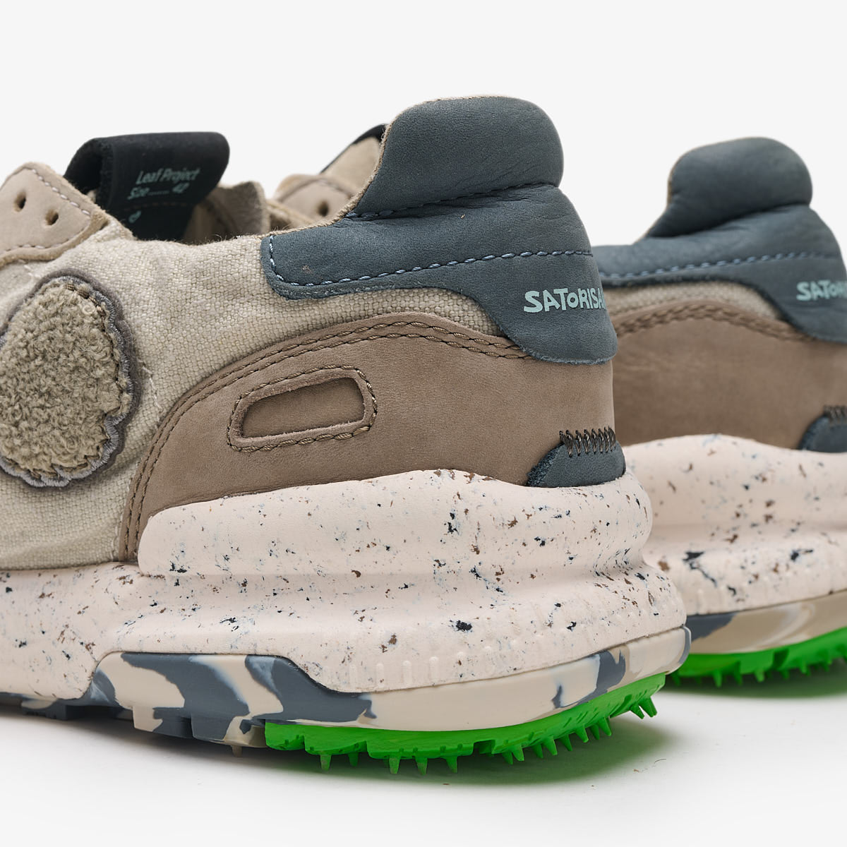 SATORISAN Sneakers Uomo CHACRONA LINEN Light Grey