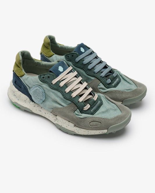 SATORISAN Sneakers Uomo CHACRONA LINEN Vergri Blue