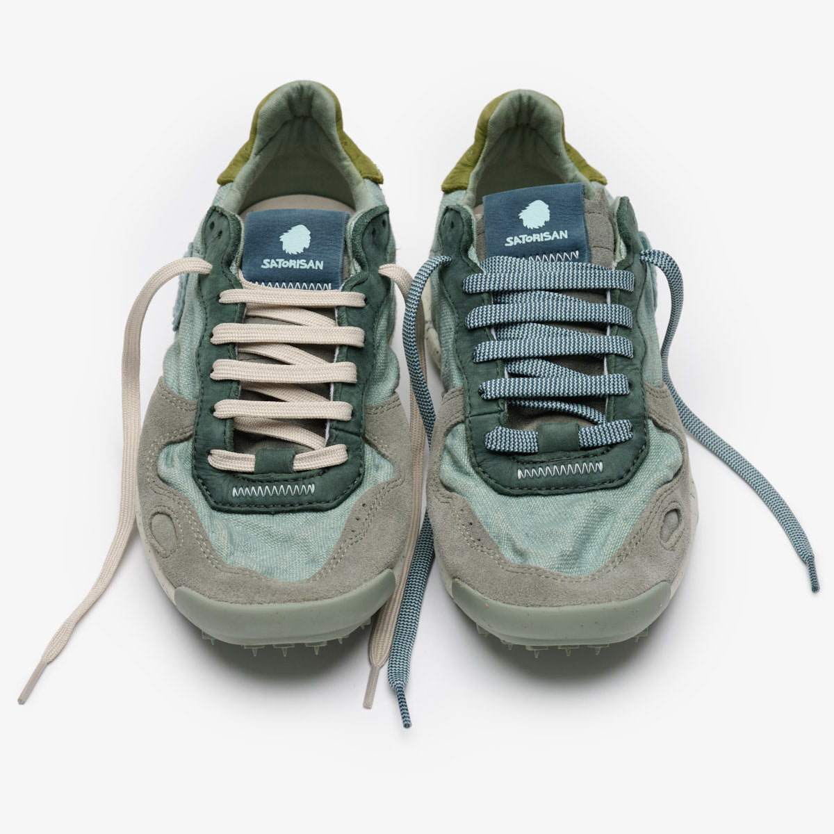 SATORISAN Sneakers Uomo CHACRONA LINEN Vergri Blue