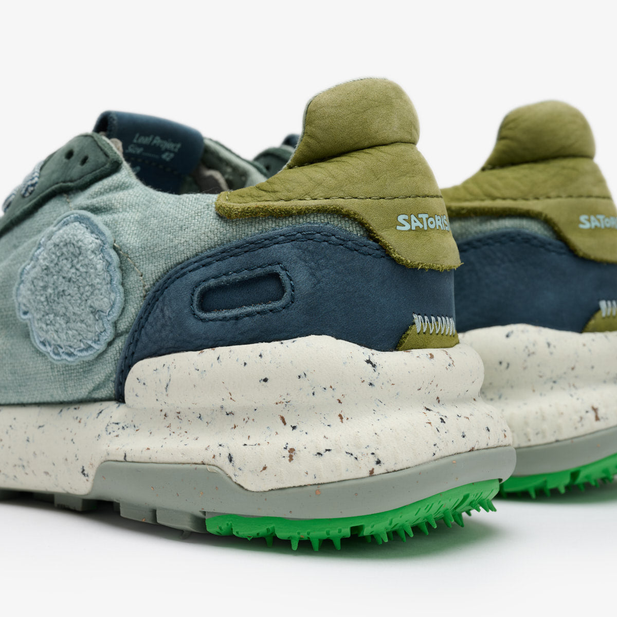 SATORISAN Sneakers Uomo CHACRONA LINEN Vergri Blue