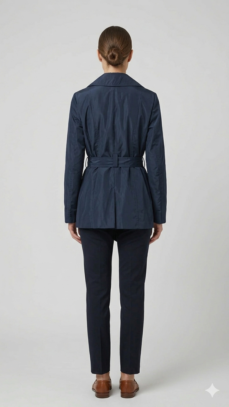 CHIARULLI Trench MIRTA Blue