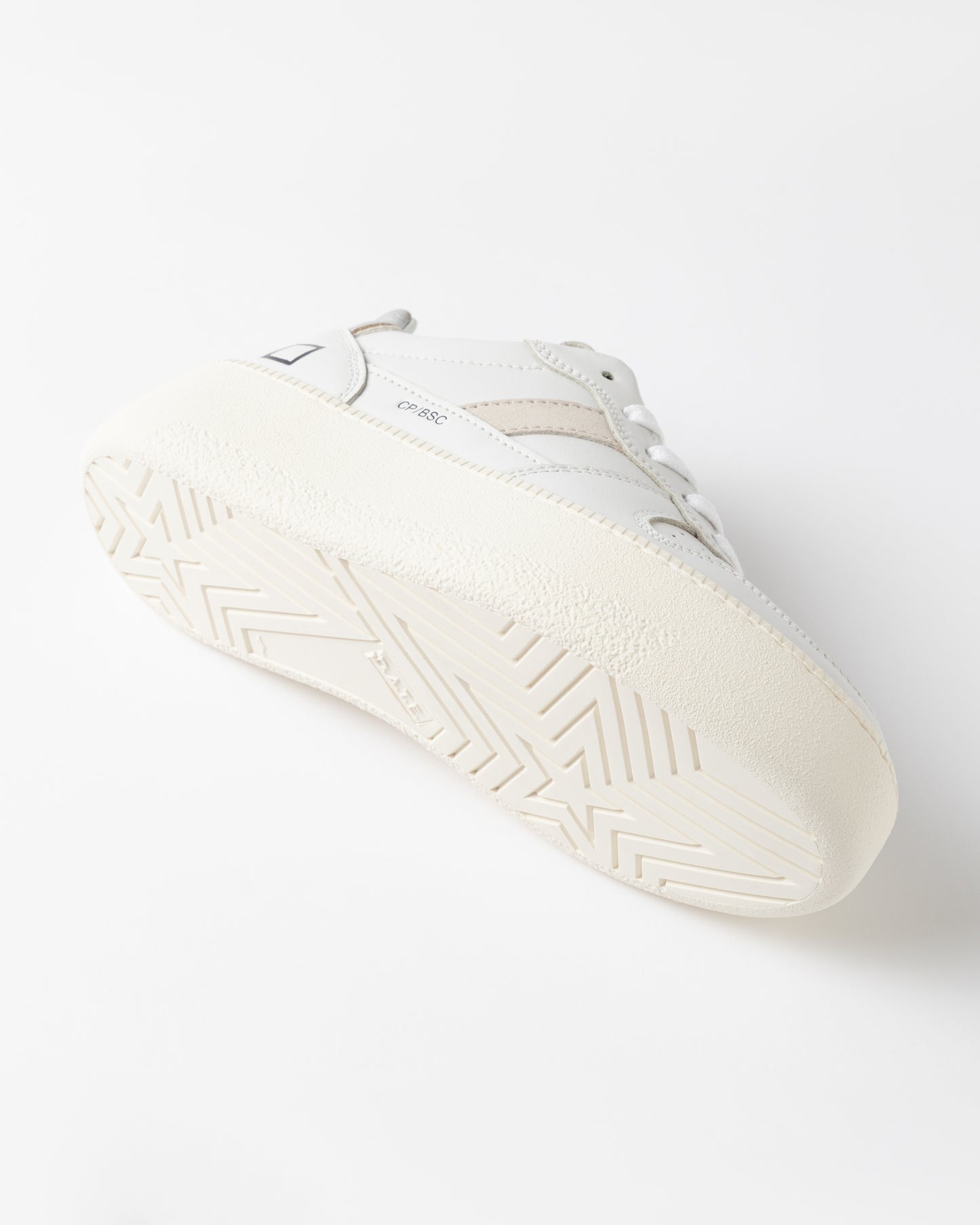 D.A.T.E. Sneakers Donna COURT PLATFORM BASIC White Silver