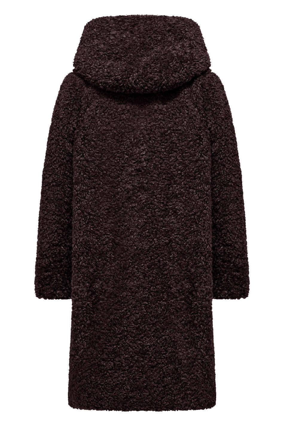 BOMBOOGIE Cappotto lungo Donna CW7658TSFC6 Berry Chocolate 481
