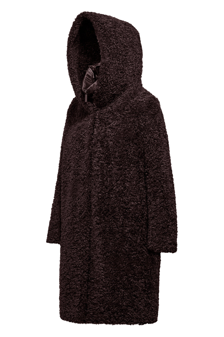 BOMBOOGIE Cappotto lungo Donna CW7658TSFC6 Berry Chocolate 481