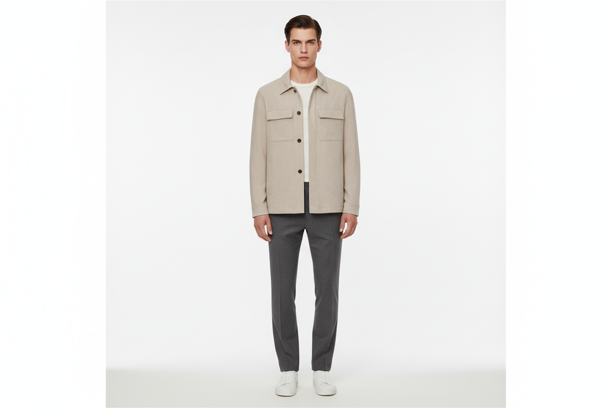 MANUEL RITZ Giacca Uomo 3932G2441X 253600 Beige 23