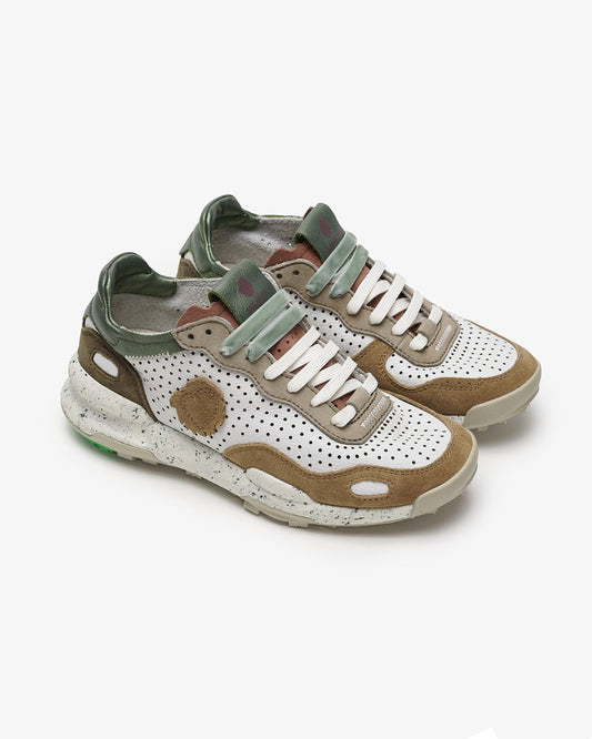 SATORISAN Sneakers Donna CHACRONA LASER PREMIUM White Multicolor