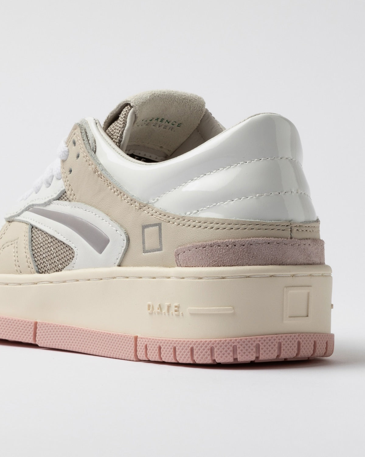 D.A.T.E. Sneakers Donna TORNEO COLLAR NATURAL Taupe