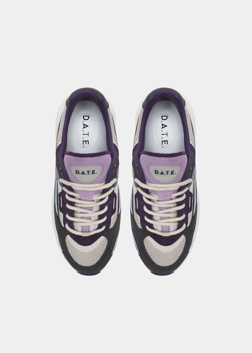 D.A.T.E. Sneakers Donna VELA COLORED LIGHT Gray