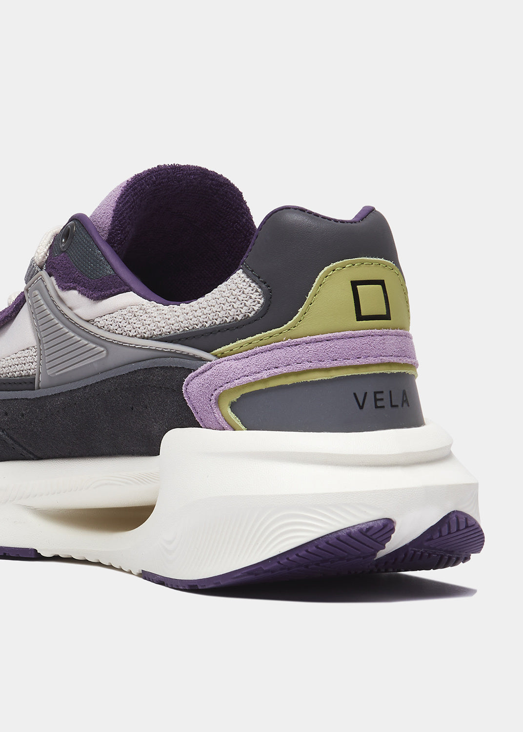 D.A.T.E. Sneakers Donna VELA COLORED LIGHT Gray