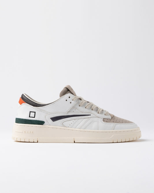 D.A.T.E. Sneakers Uomo TORNEO COLORED White T Moro