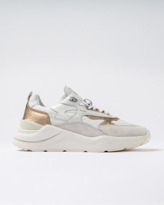 D.A.T.E. Sneakers Donna FUGA COLORED White Platinum
