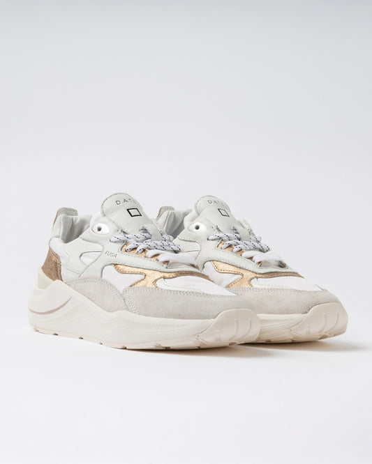 D.A.T.E. Sneakers Donna FUGA COLORED White Platinum