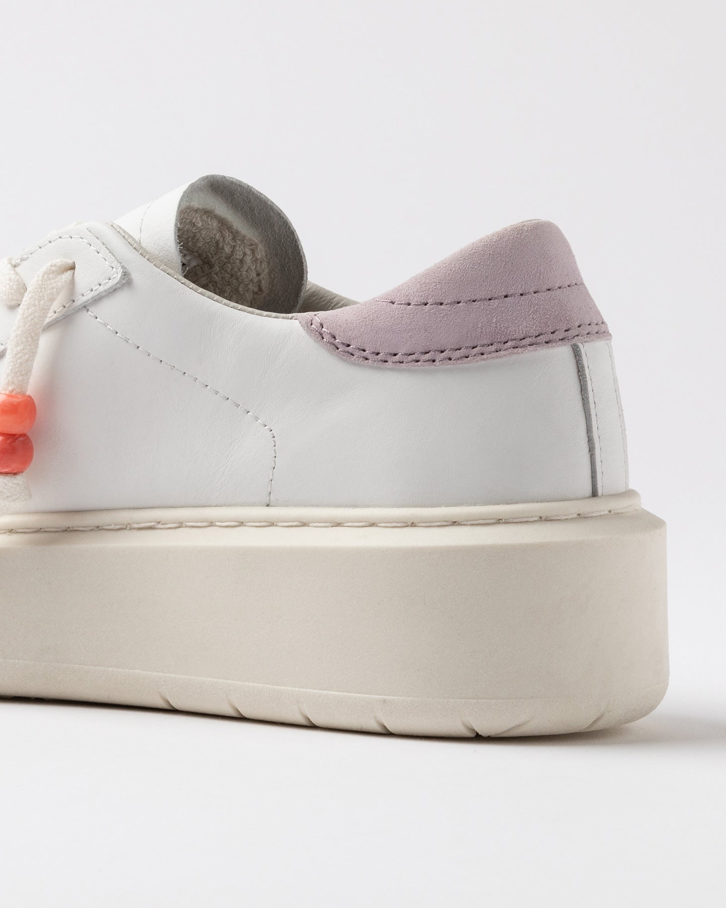 D.A.T.E. Sneakers Donna HILL LOW PLATFORM CALF White Pink