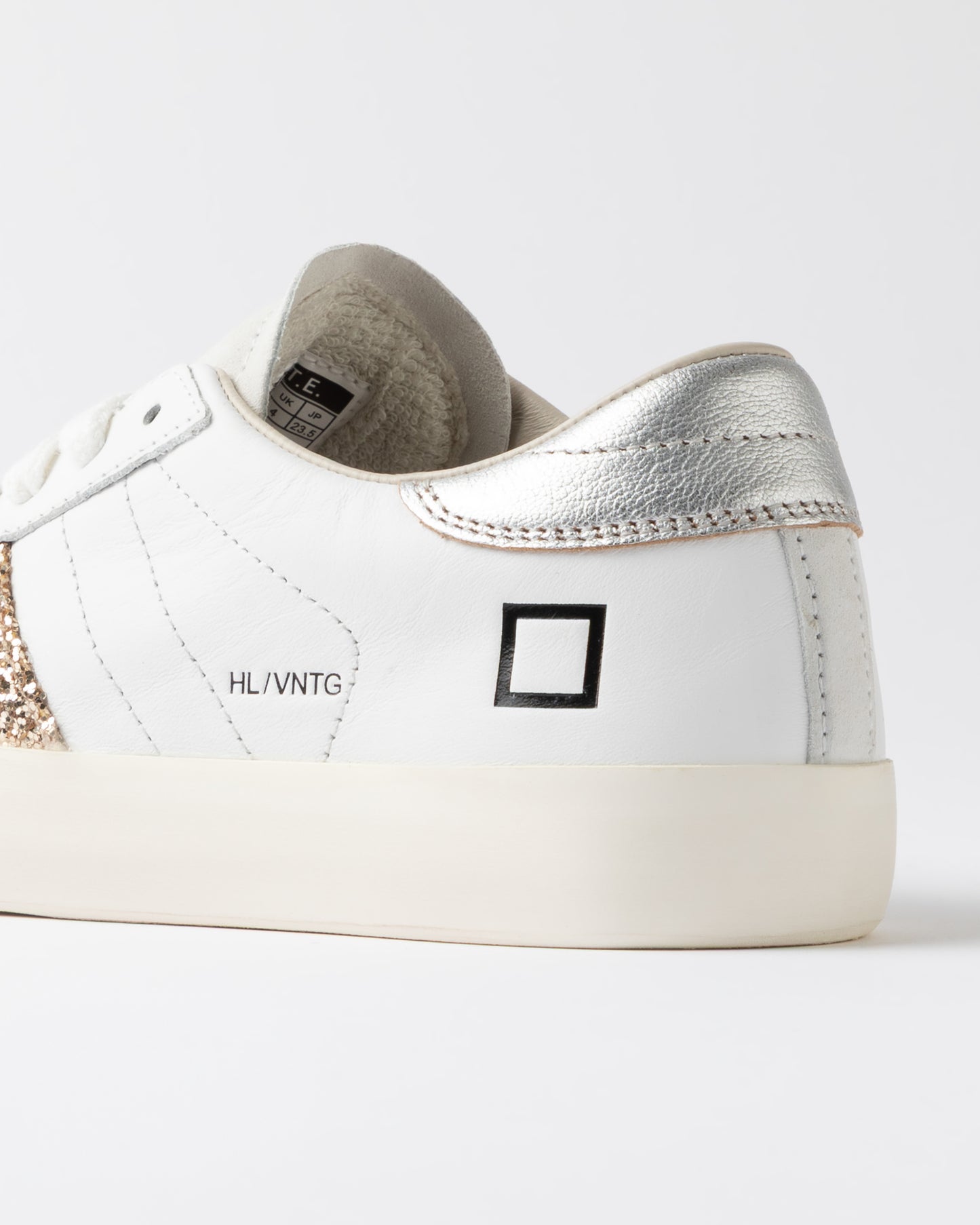 D.A.T.E. Sneakers Donna HILL LOW VINTAGE White Silver