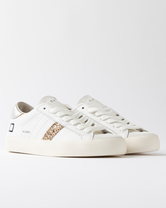 D.A.T.E. Sneakers Donna HILL LOW VINTAGE White Silver