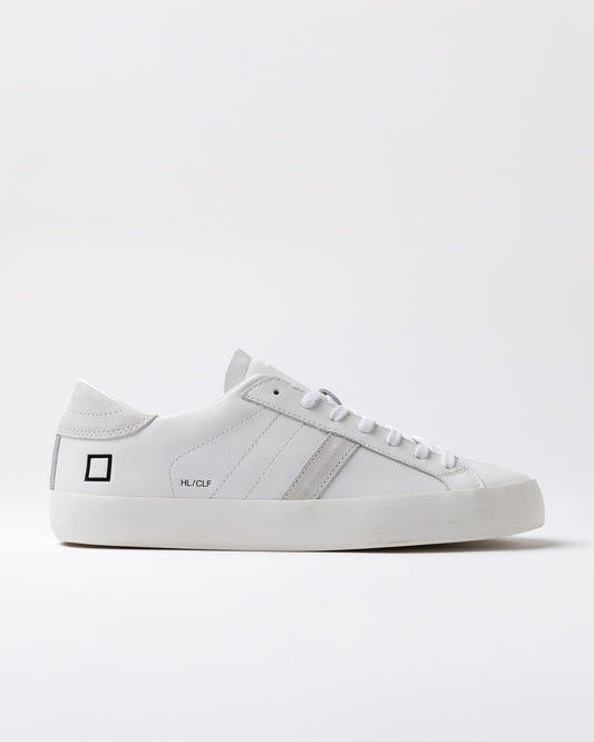 D.A.T.E. Sneakers Uomo HILL LOW CALF White