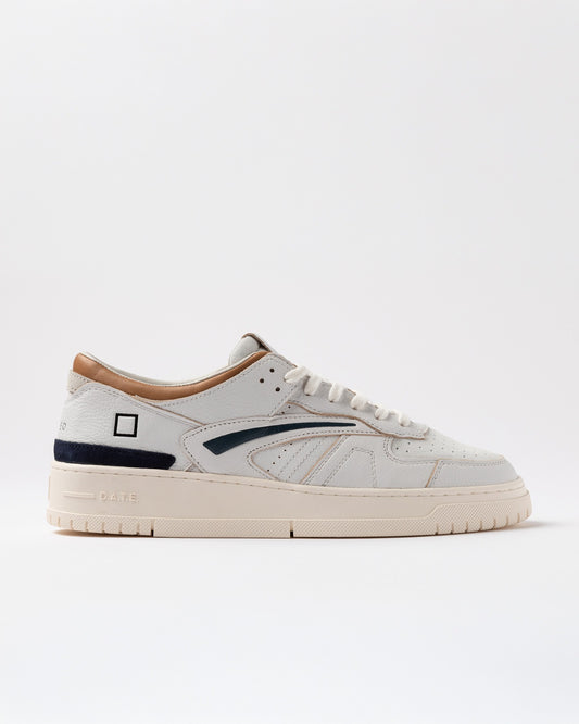 D.A.T.E. Sneakers Uomo TORNEO COLORED White Blue