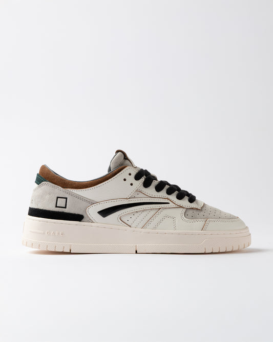 D.A.T.E. Sneakers Uomo TORNEO COLORED White Cuoio