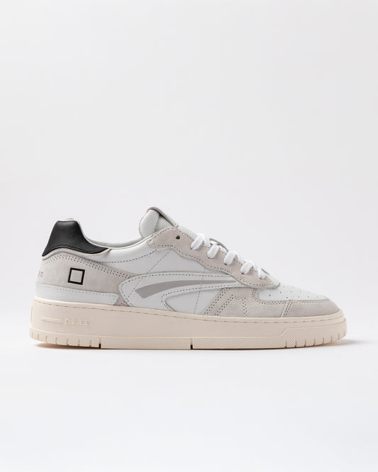 D.A.T.E. Sneakers Uomo TORNEO PURE BASIC White Black