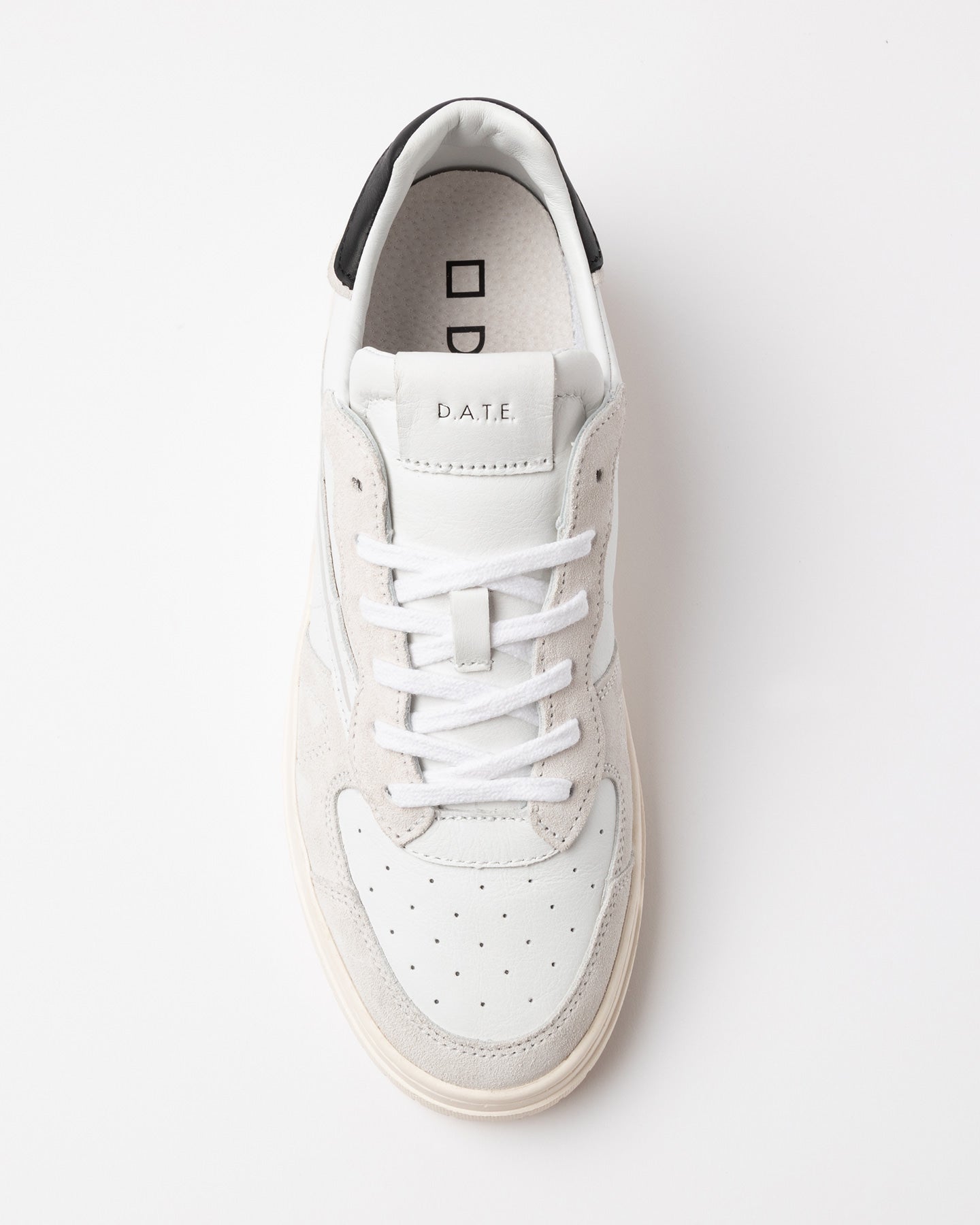 D.A.T.E. Sneakers Uomo TORNEO PURE BASIC White Black