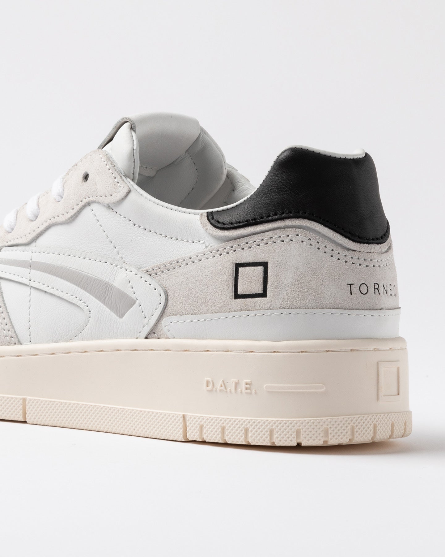 D.A.T.E. Sneakers Uomo TORNEO PURE BASIC White Black