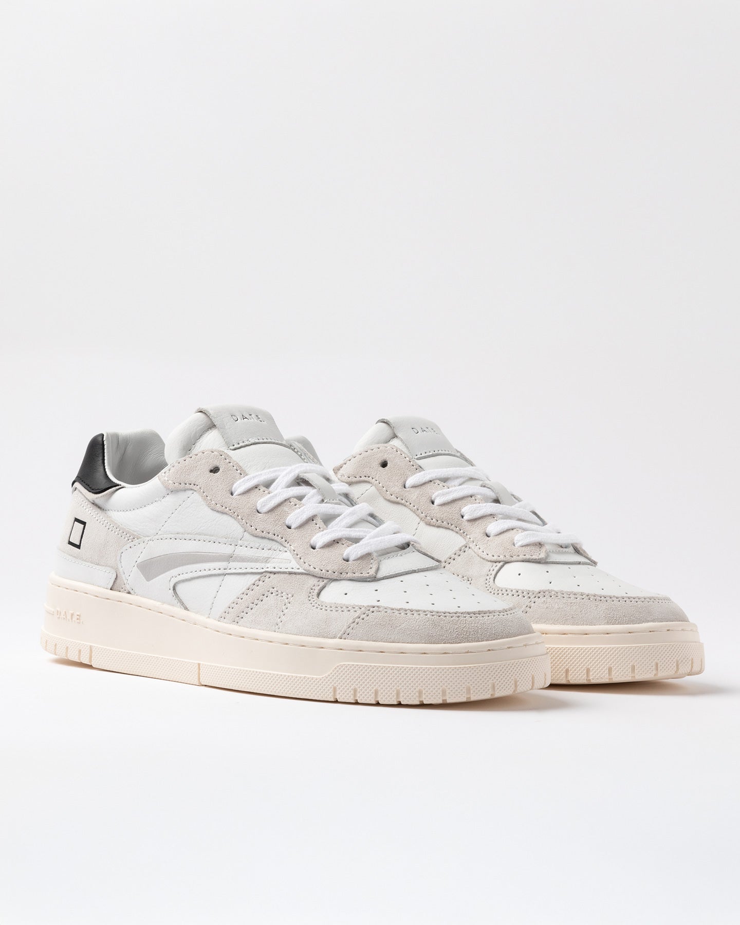 D.A.T.E. Sneakers Uomo TORNEO PURE BASIC White Black