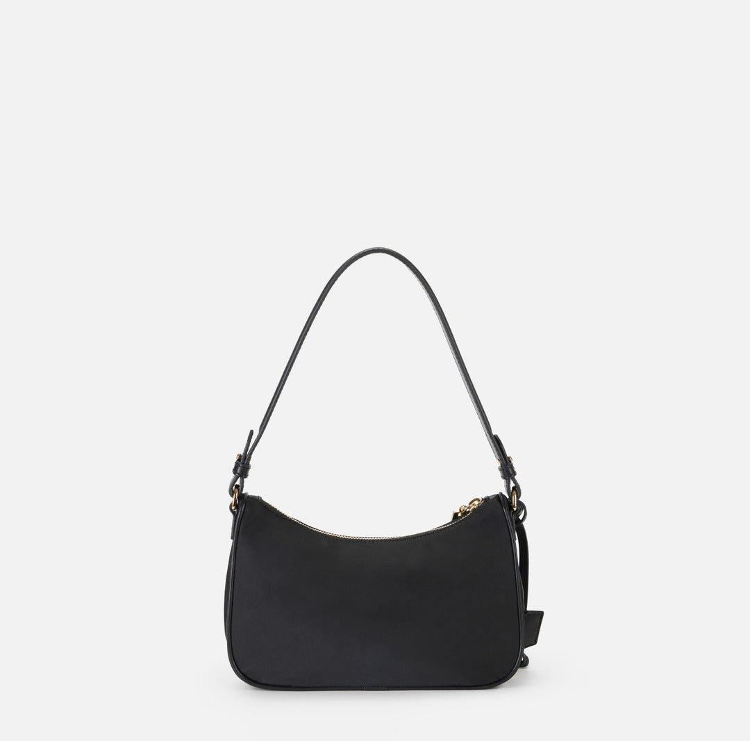 ELISABETTA FRANCHI Borsa a spalla con anello BS95A61E2 Nero