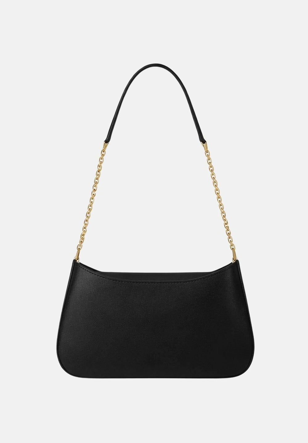 ELISABETTA FRANCHI Borsa a spalla con dettaglio logo  BS93A61E2 Nero