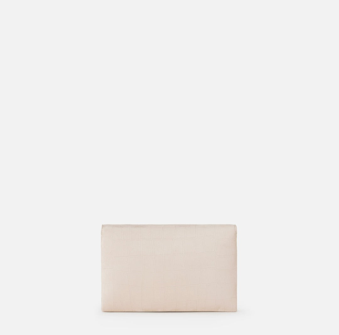 ELISABETTA FRANCHI Borsa a tracolla in suede BS64A61E2 Vaniglia