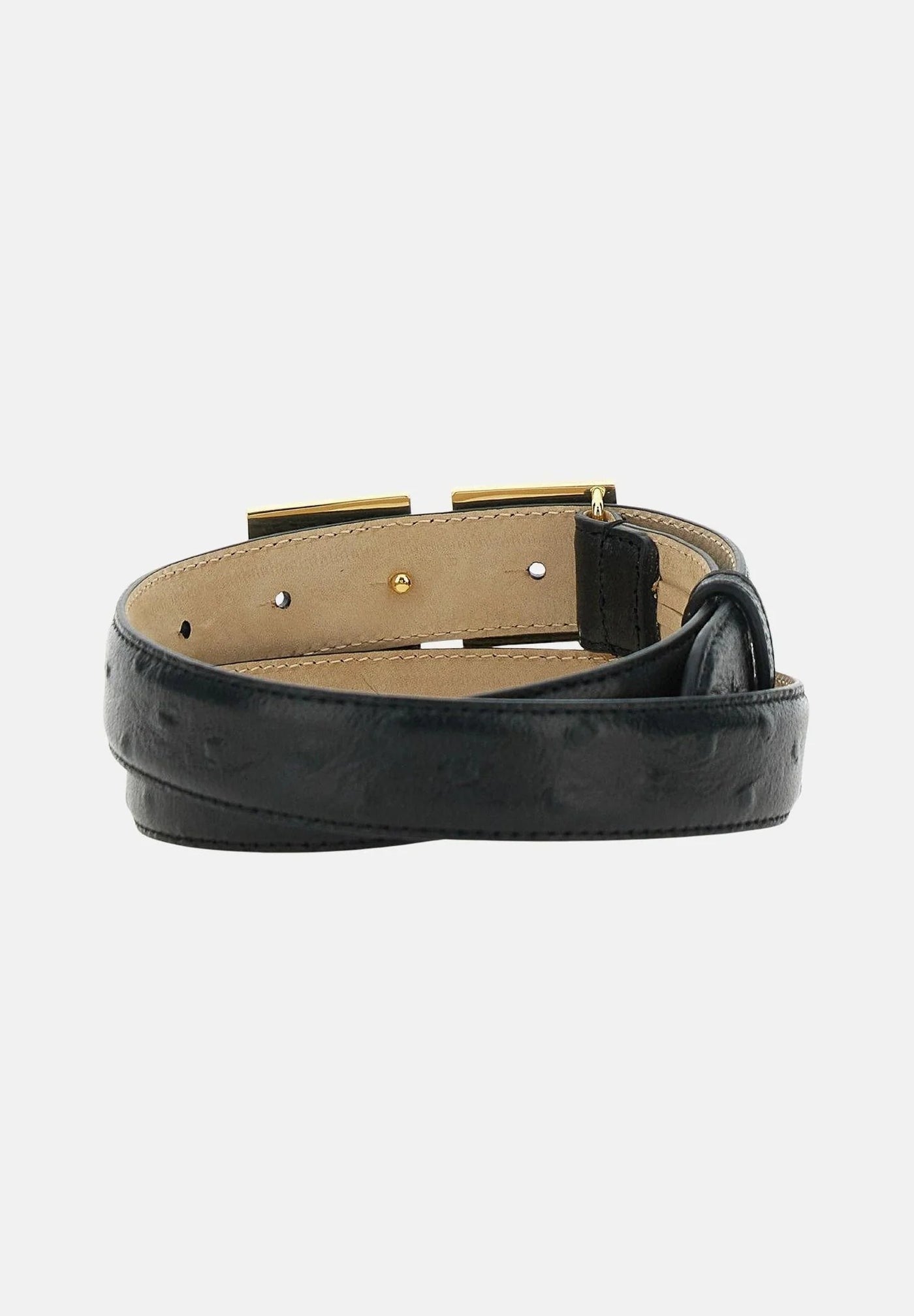 ELISABETTA FRANCHI Cintura con logo CT25S62E2 Nero
