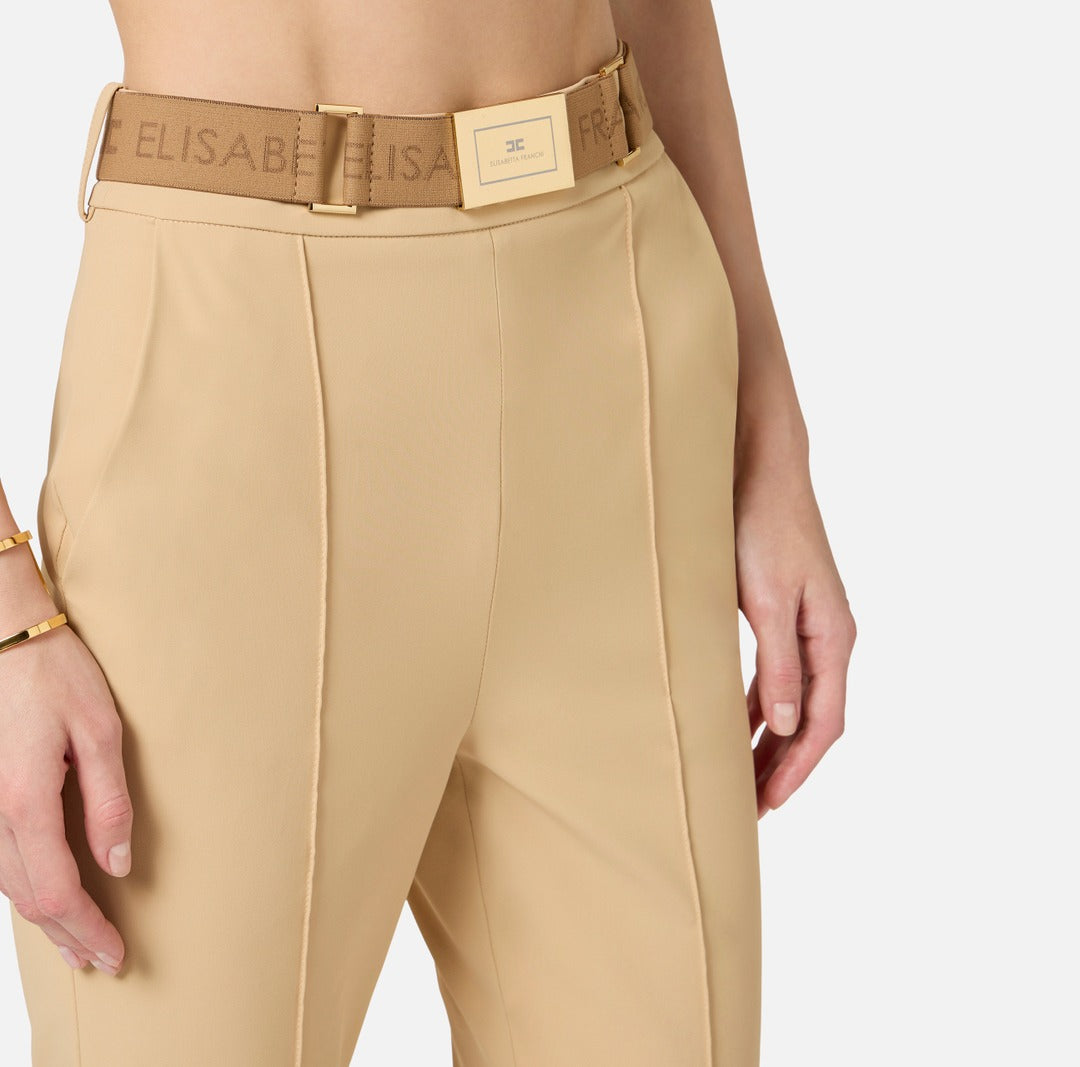ELISABETTA FRANCHI Trousers PA13261E2 Camel