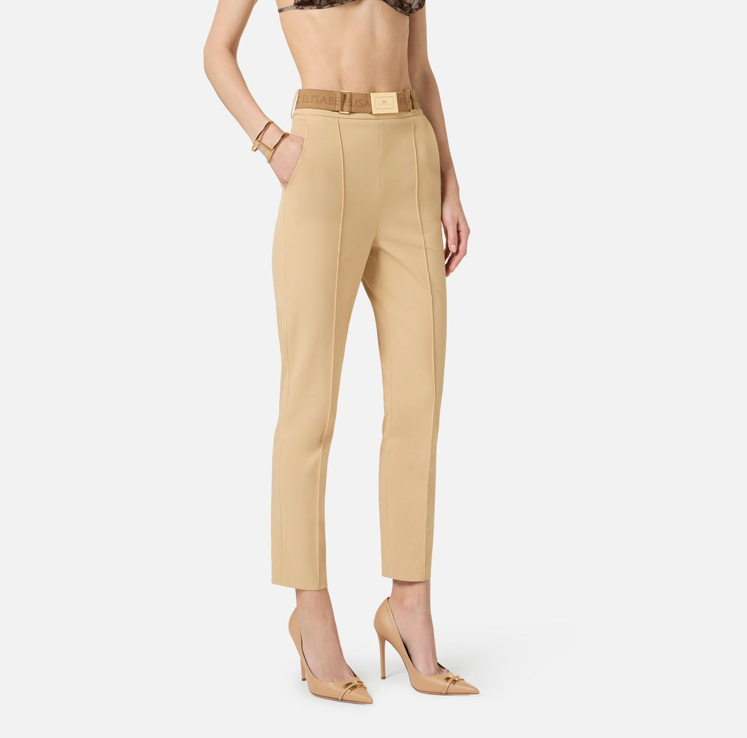 ELISABETTA FRANCHI Trousers PA13261E2 Camel