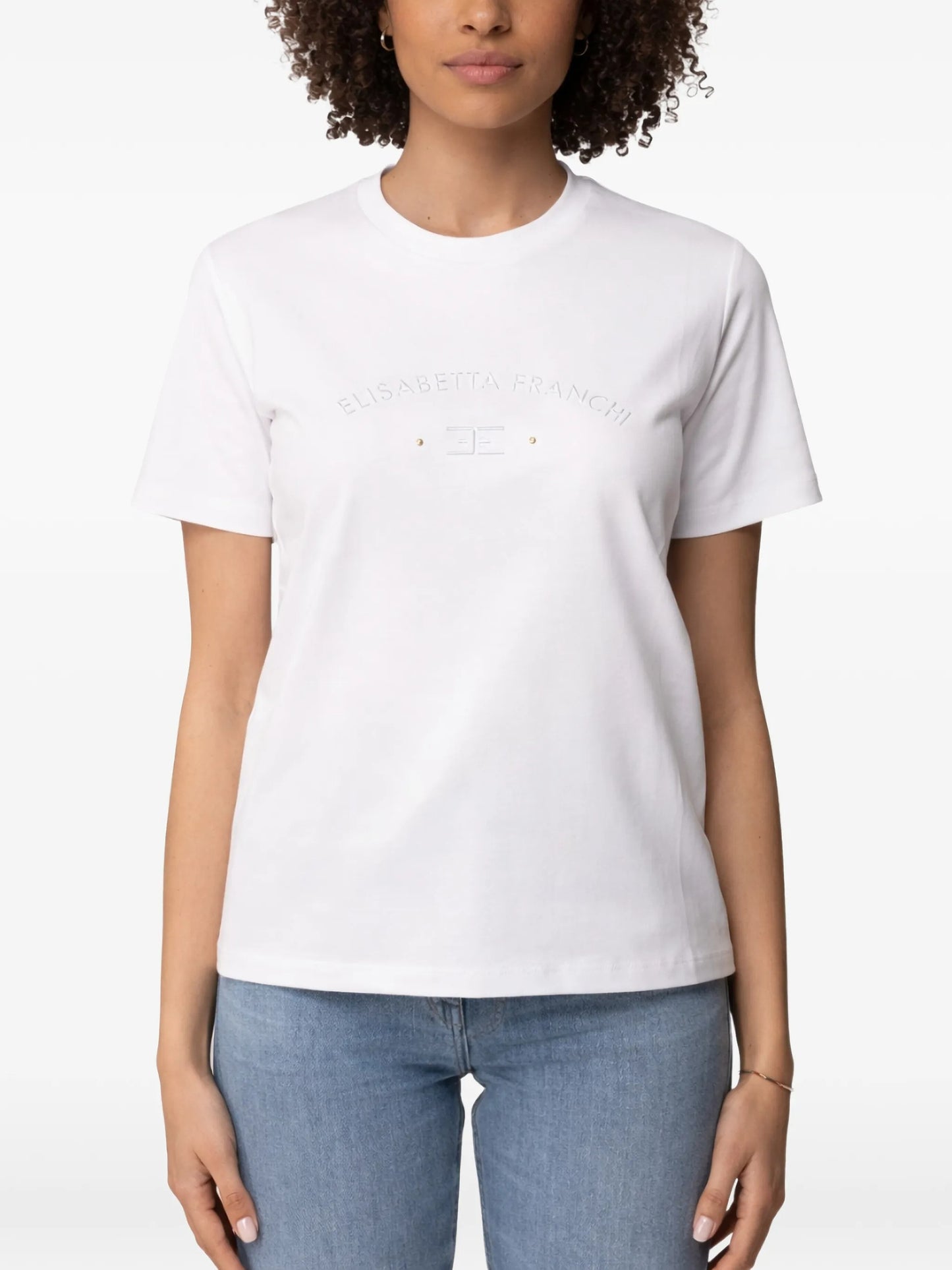 ELISABETTA FRANCHI T-shirt MA01761E2 Chalk