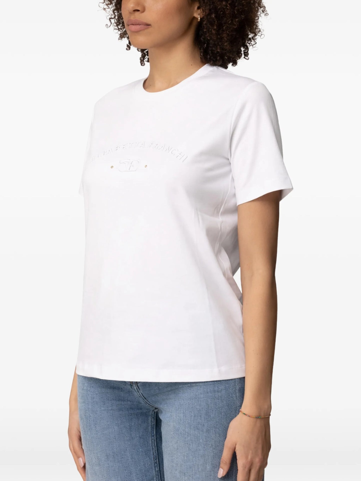 ELISABETTA FRANCHI T-shirt MA01761E2 Chalk